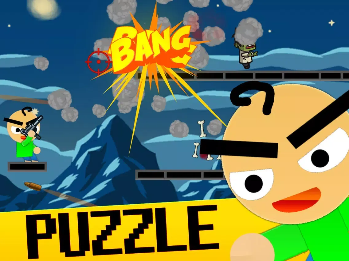 Capturas de pantalla de Baldi's Basics Physics Gun iPad 