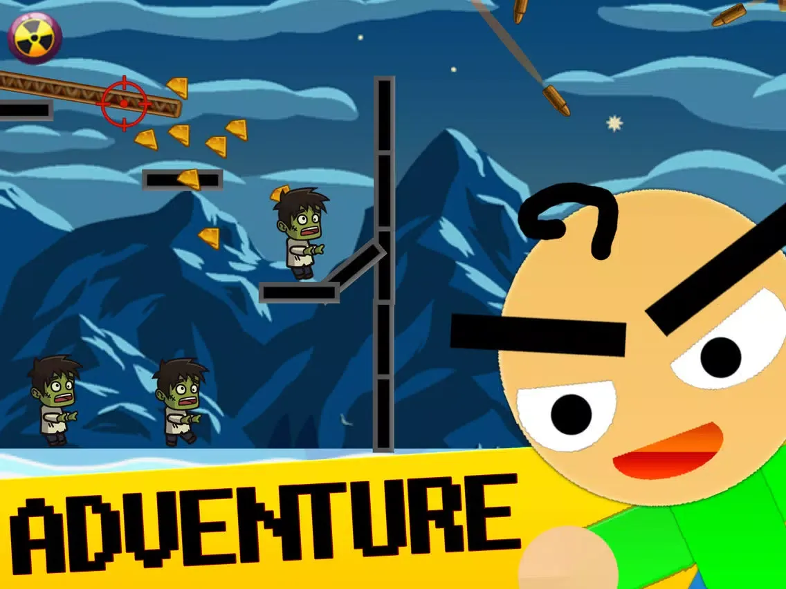 Capturas de pantalla de Baldi's Basics Physics Gun iPad 