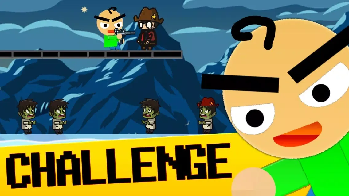 Capturas de pantalla de Baldi's Basics Physics Gun
