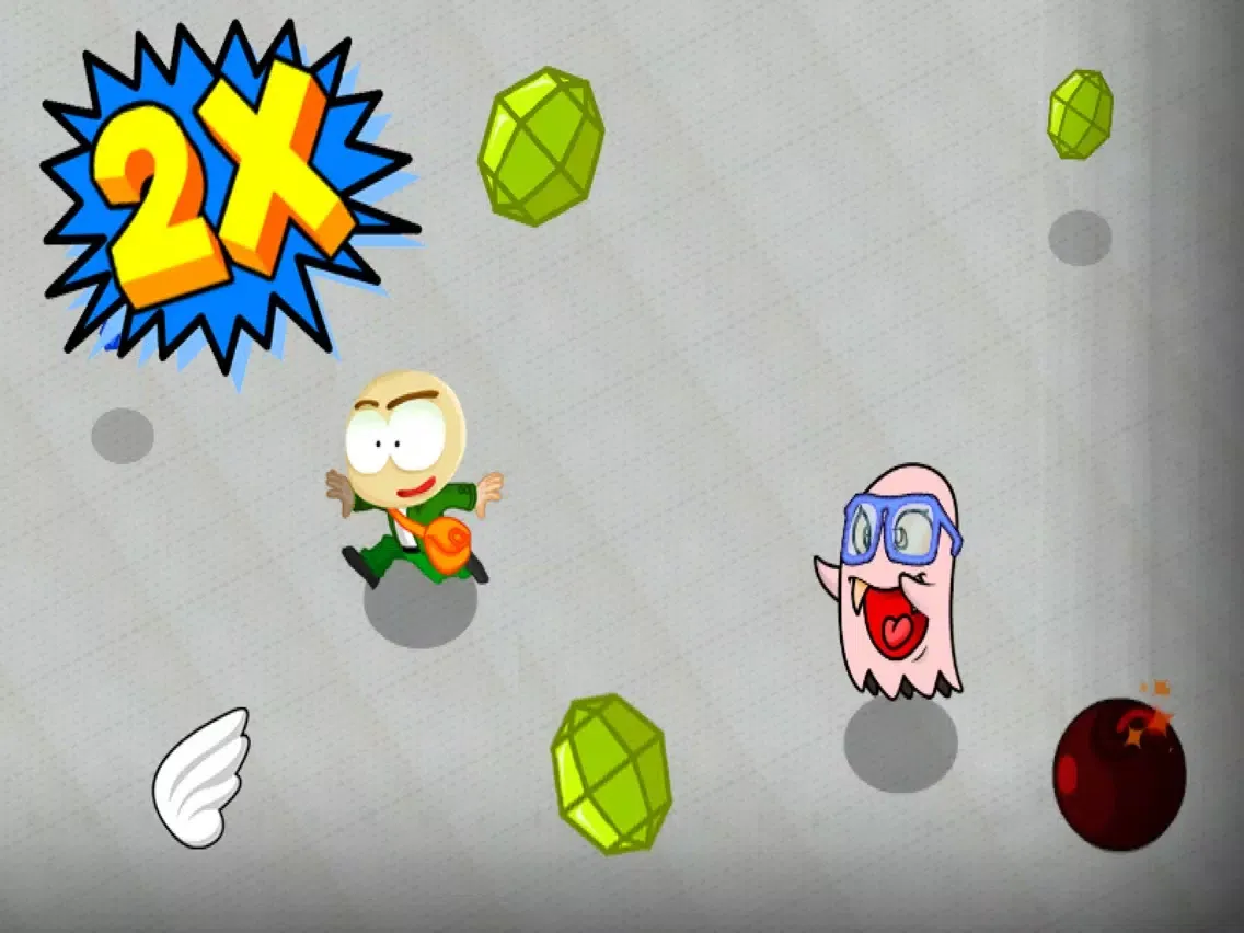 Tangkapan layar Baldys Man Frenzy iPad 