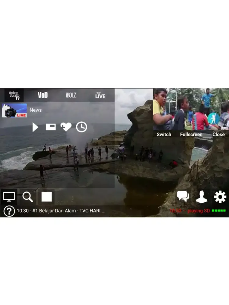 Anton Suratto TV iPad  スクリーンショット