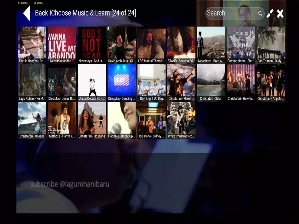 Chosen TV iPad  Screenshots