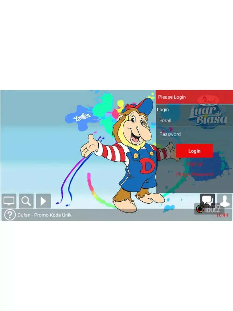 تصاویر Dufan App iPad 