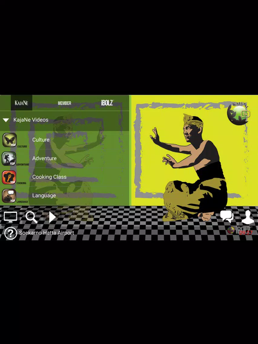 Zrzuty ekranu KajaNe TV iPad 