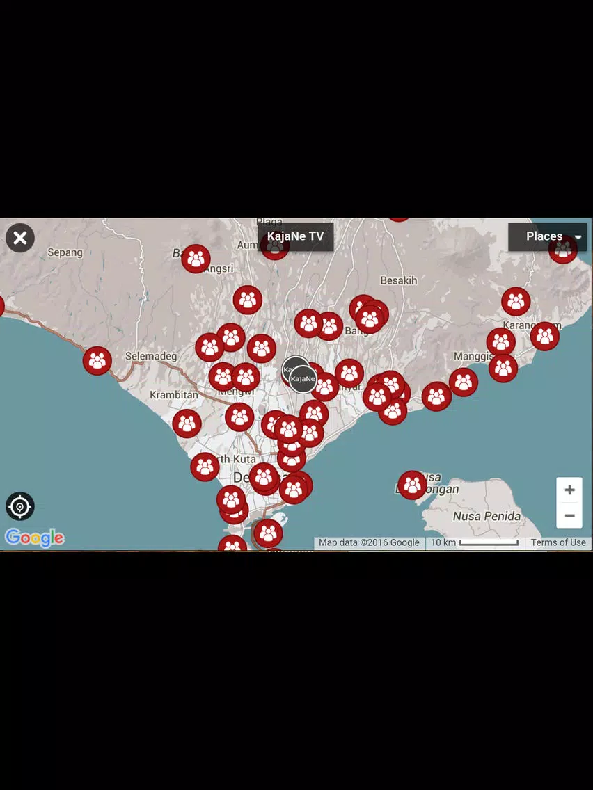 Zrzuty ekranu KajaNe TV iPad 