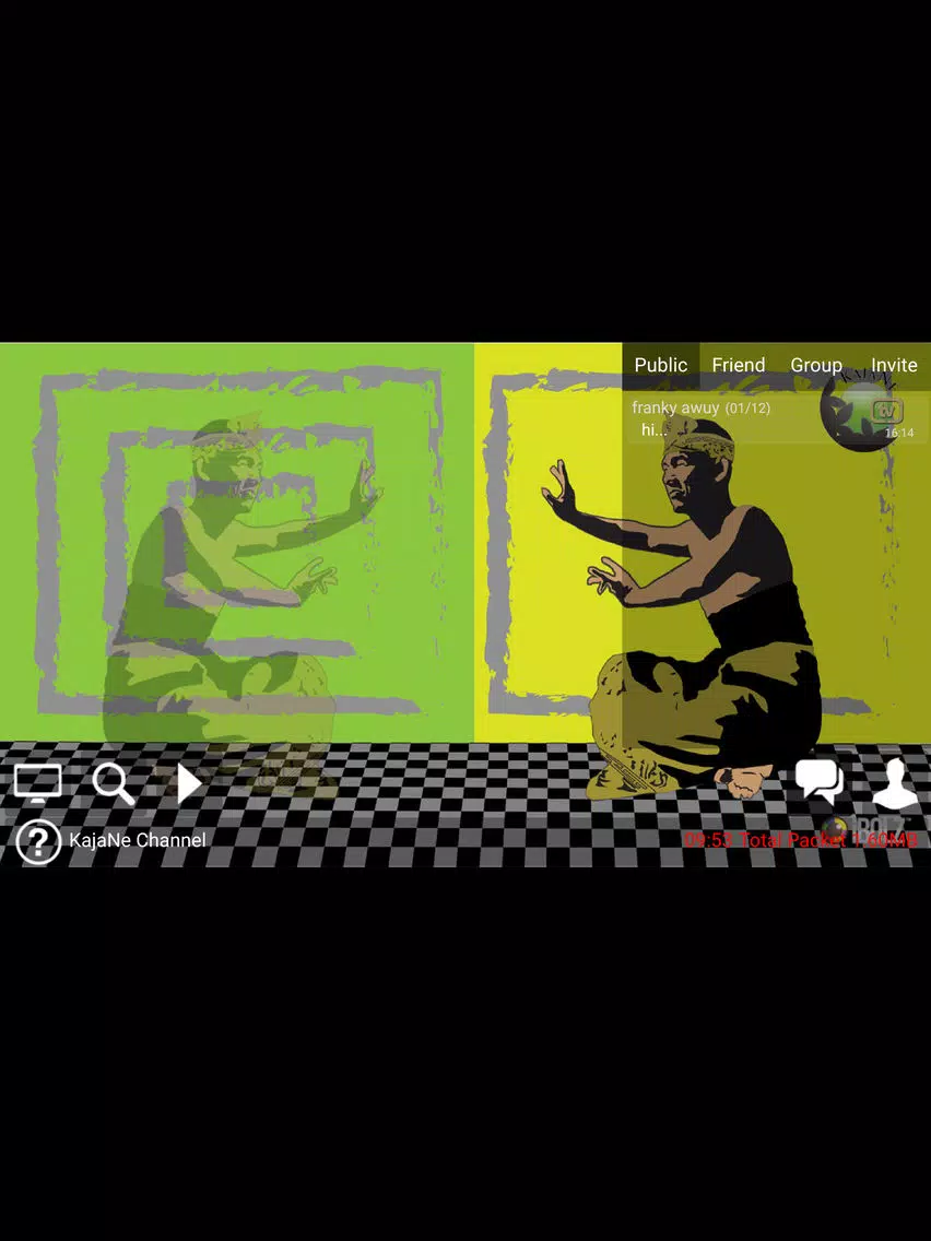Zrzuty ekranu KajaNe TV iPad 