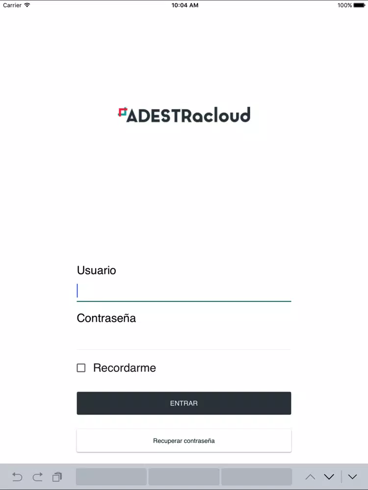 Adestra Cloud iPad  Screenshots