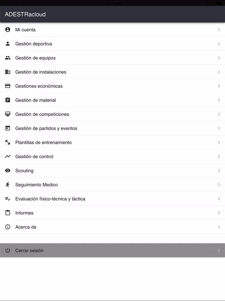 Adestra Cloud iPad  Screenshots