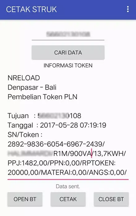 CETAK STRUK GIGA RELOAD 스크린샷