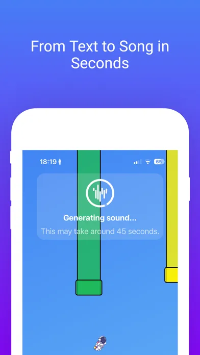 Zrzuty ekranu AI Music Creator: Text to Song