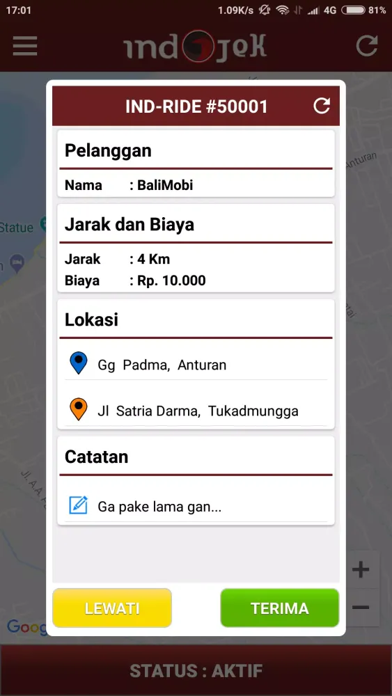 INDO-JEK DRIVER Screenshots