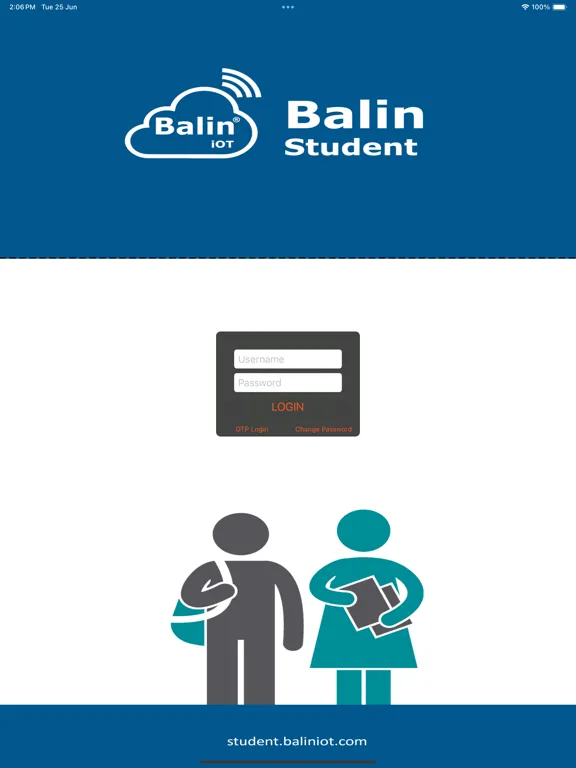 Balin Student iPad  Screenshots