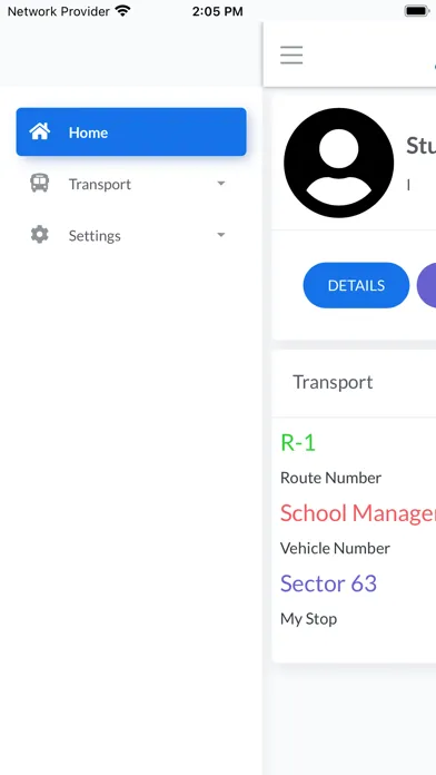 Balin Student Screenshots