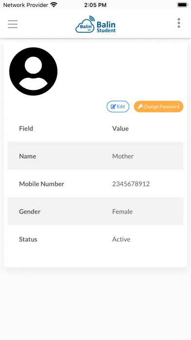 Balin Student Screenshots