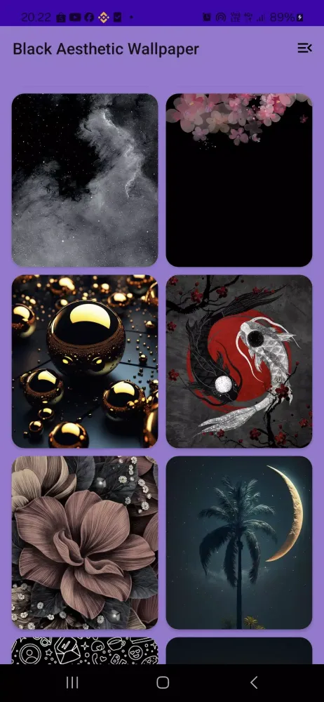 Black Aesthetic Wallpaper Screenshots