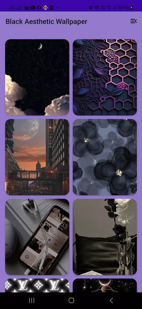 Black Aesthetic Wallpaper Screenshots