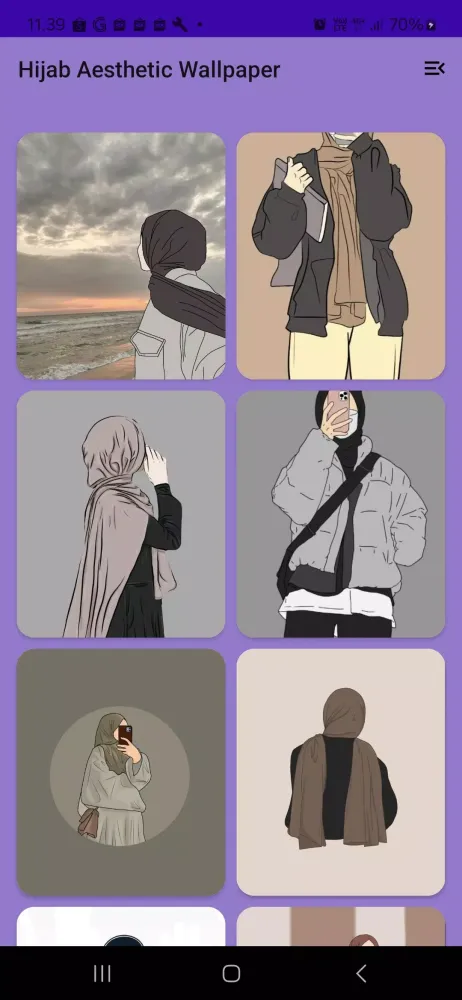 Hijab Aesthetic Wallpaper Screenshots