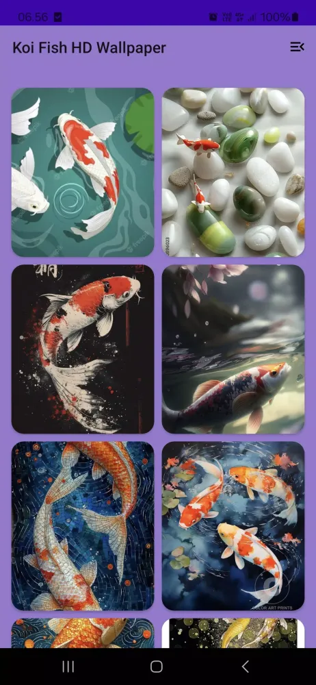 Capturas de pantalla de Koi Fish Live Wallpaper