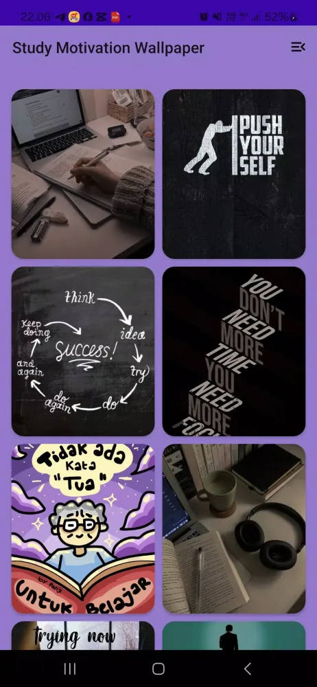 Zrzuty ekranu Study Motivation Wallpaper