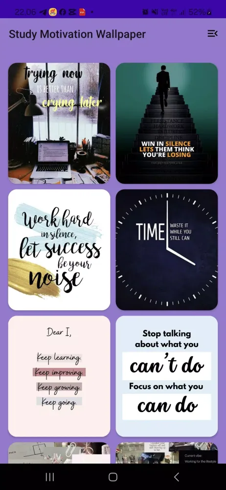 Zrzuty ekranu Study Motivation Wallpaper
