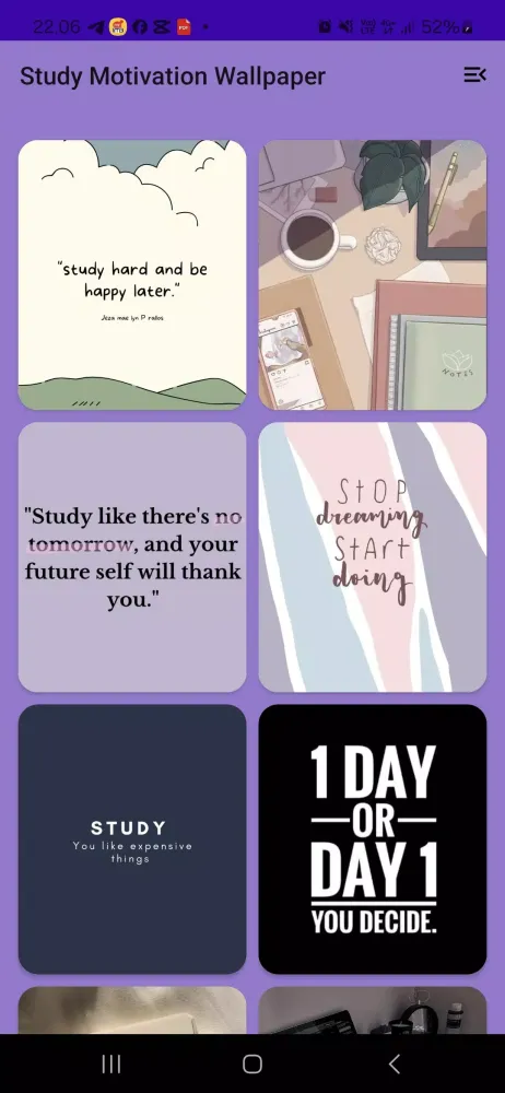Zrzuty ekranu Study Motivation Wallpaper