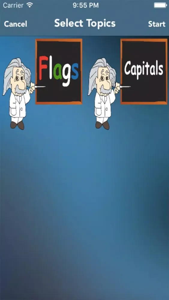 Geo- Flags and Capitals Quiz應用截圖