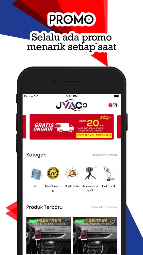 Capturas de pantalla de JV Accessories