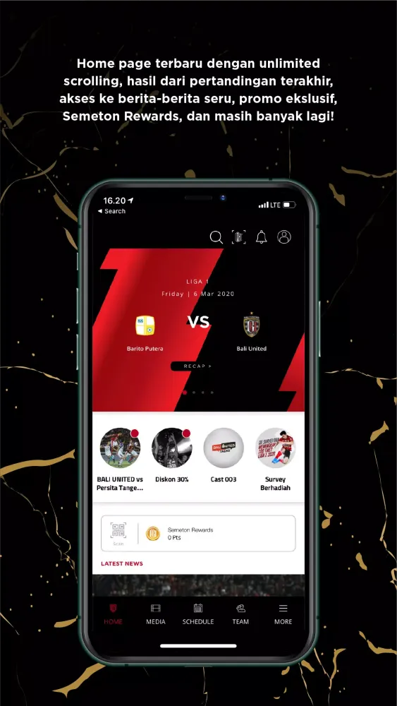 Bali United स्क्रीनशॉट