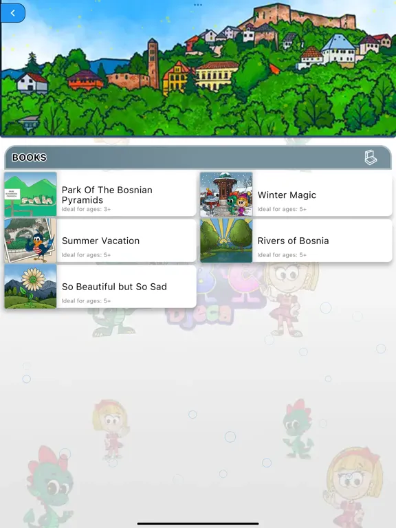 Capturas de tela do ABC Djeca aplikacija za djecu iPad 