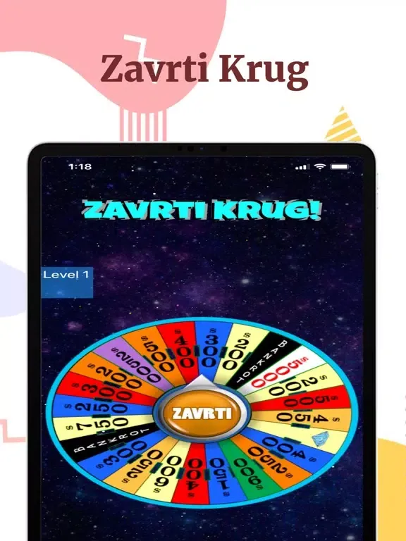 Скриншоты Kolo sreće - Galaxy iPad 