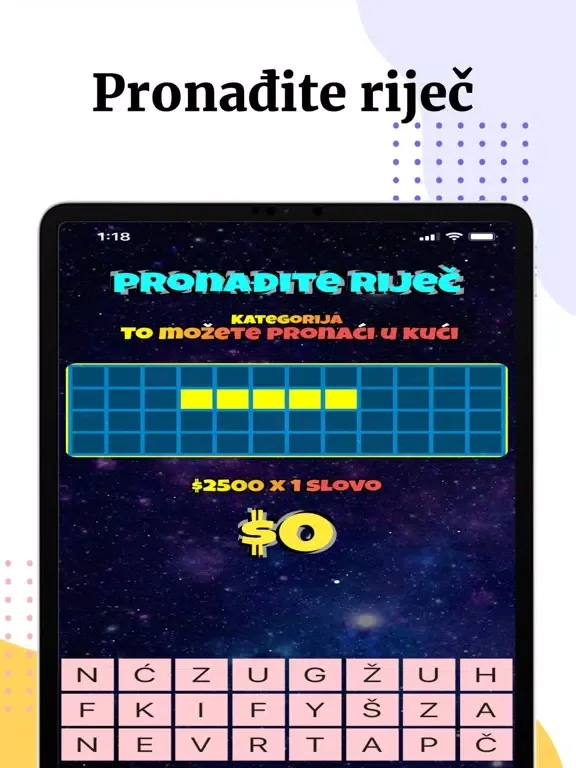 Скриншоты Kolo sreće - Galaxy iPad 