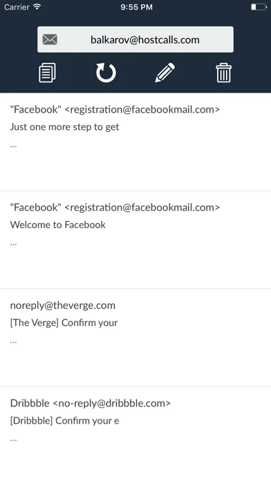 تصاویر Temp Mail - anonymous email