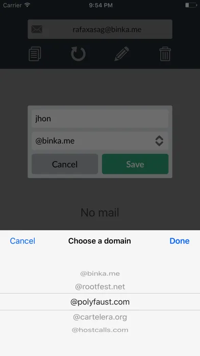 تصاویر Temp Mail - anonymous email