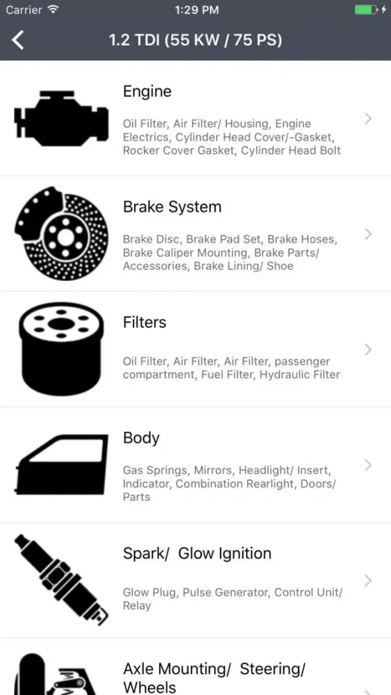 صور Car Parts for Seat - ETK, OEM