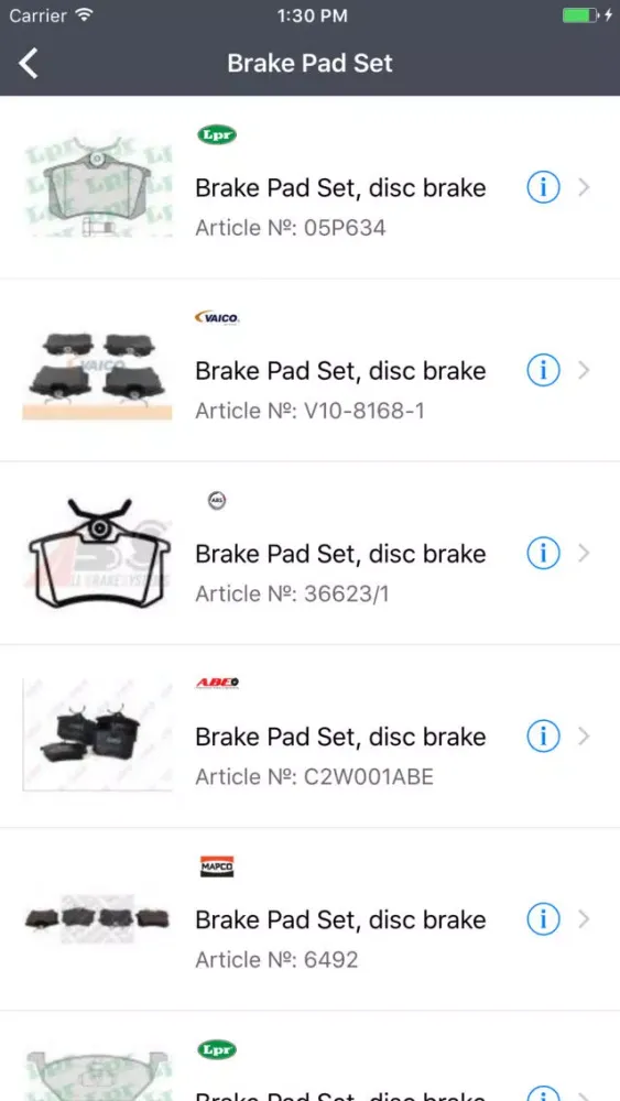صور Car Parts for Seat - ETK, OEM