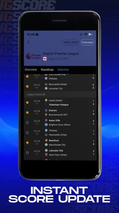 Screenshot di IG Score - Live Sports Scores