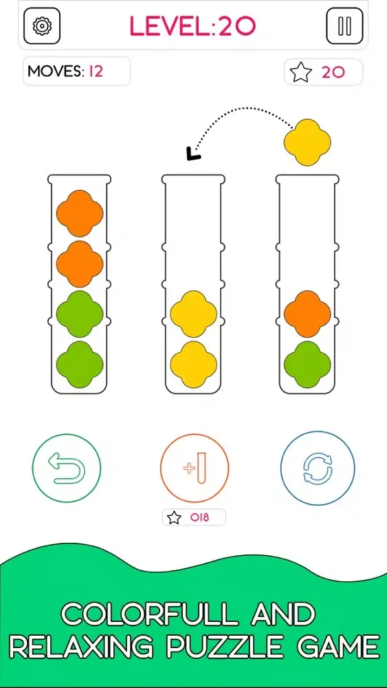 Zrzuty ekranu Ball Sort Color Puzzle Games