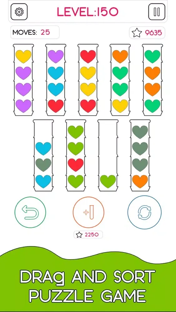 Zrzuty ekranu Ball Sort Color Puzzle Games