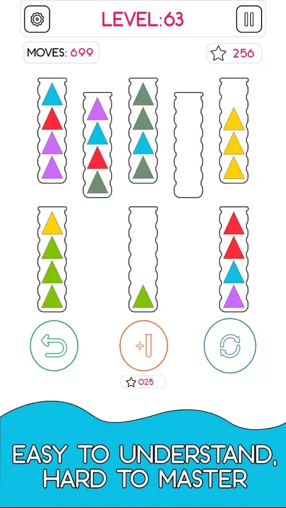 Zrzuty ekranu Ball Sort Color Puzzle Games