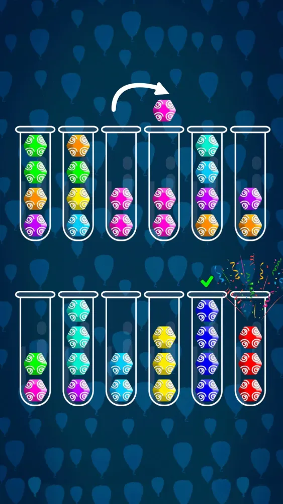 Ball Sort : Color Puzzle Game Screenshots