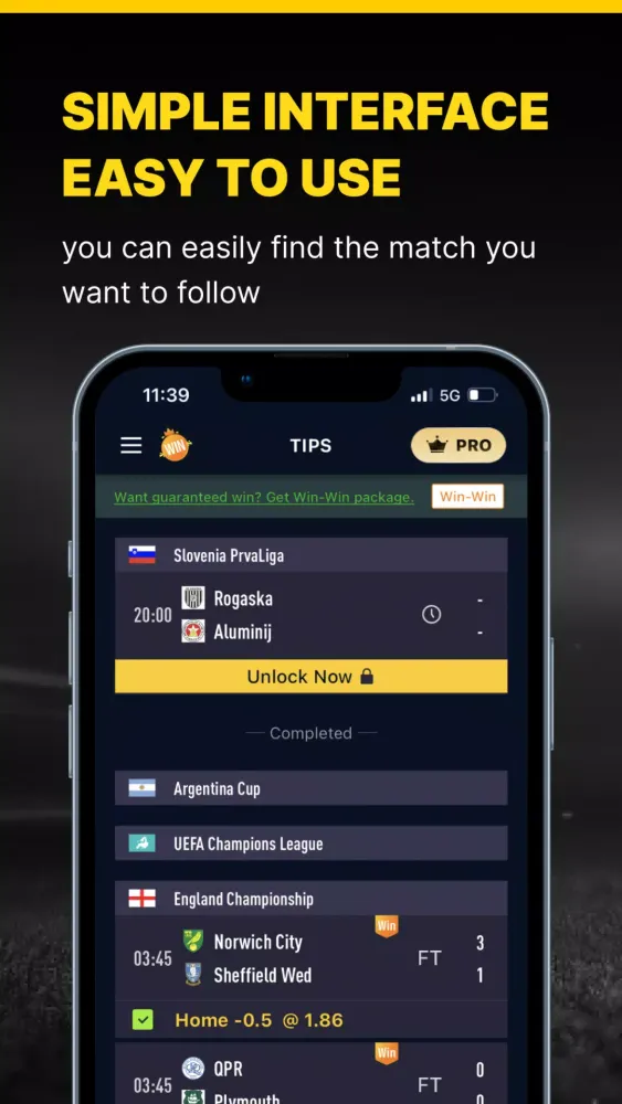 Screenshot di Fanta Tips: Football Forecast