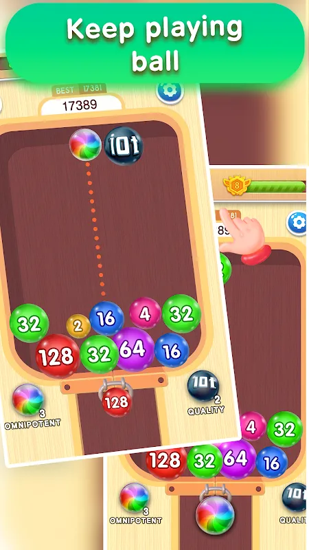 Capturas de pantalla de Balls Merge