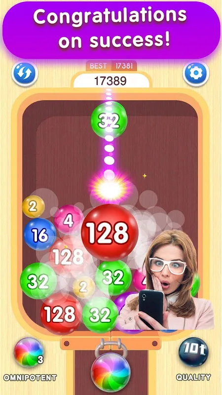 Capturas de pantalla de Balls Merge