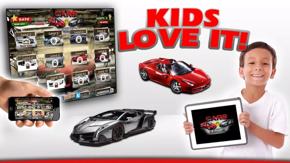 Car Match Card Memory Game Challenge 스크린샷