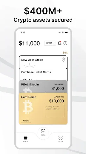Capturas de tela do Ballet Crypto