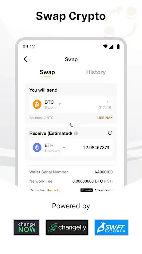 Capturas de tela do Ballet Crypto