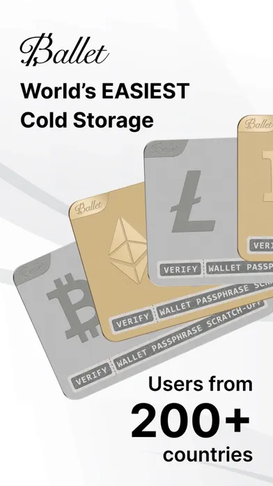 صور Ballet Crypto: Cold Storage
