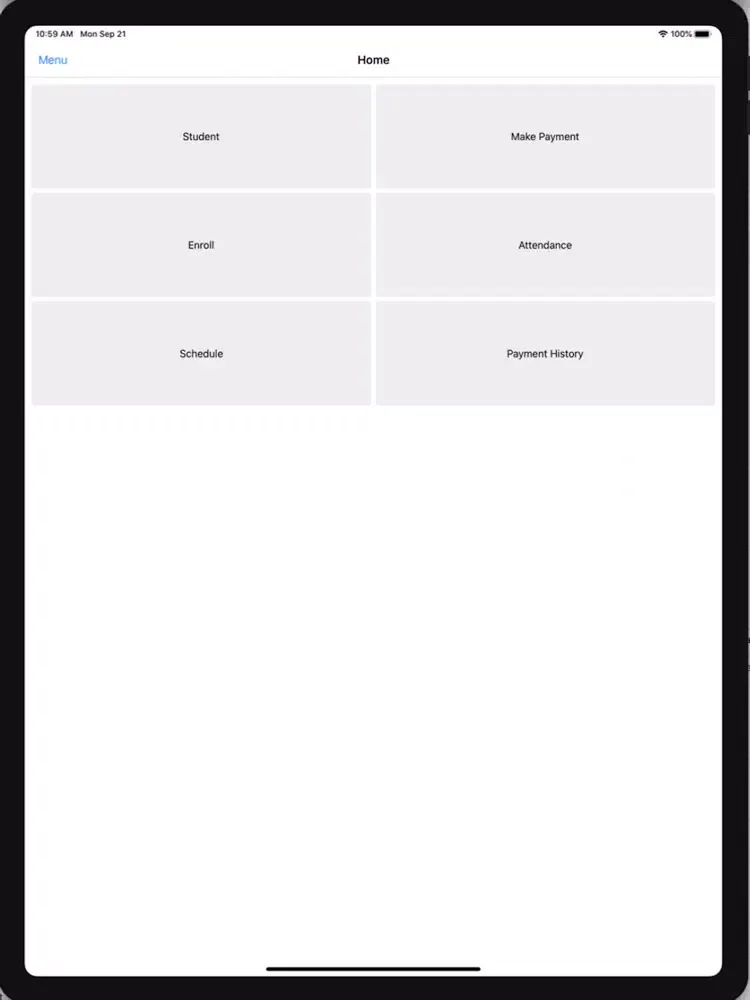 Tangkapan layar Ballets de San Juan iPad 