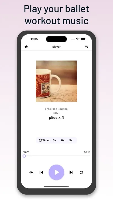 Screenshot di Ballet Music Player