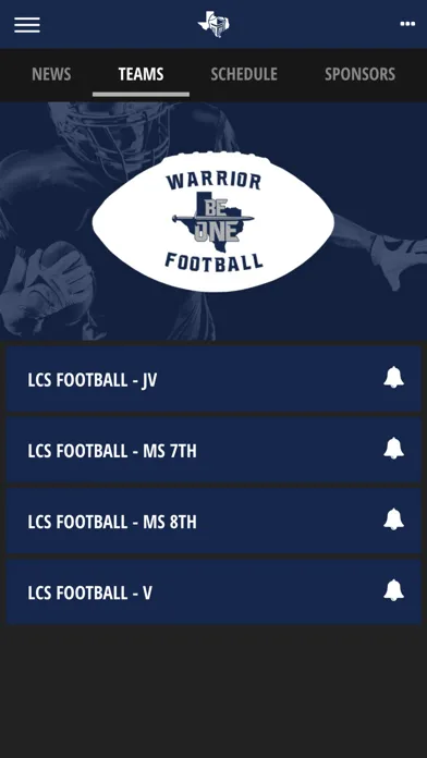 Capturas de pantalla de LCS Football
